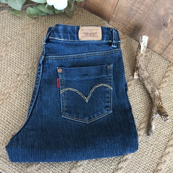 Levi’s Bermuda Jean Shorts Girls Size 16 - Picture 2 of 6